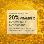 Revitalizing 20% Vitamin C Serum with Hyaluronic Acid & Retinol - Image 2