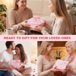 Luxurious Rose-Scented Spa Gift Set for Women - 5 Pieces - Image 2