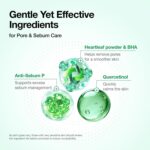 Anua Heartleaf Quercetinol Foaming Cleanser for Pore Refinement - Image 2
