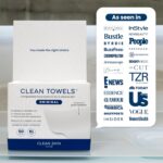 Clean Skin Club XL Face Towels: 100% Biobased, Eczema-Friendly - Image 3