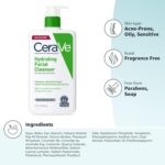 CeraVe Hydrating Facial Cleanser for Normal to Dry Skin - Image 8
