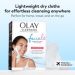 Olay Hydrating Makeup Remover Wipes for Normal to Dry Skin - Image 2