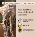 California Naturals Toasted Coconut Shampoo & Conditioner Set, Vegan & Natural - Image 5