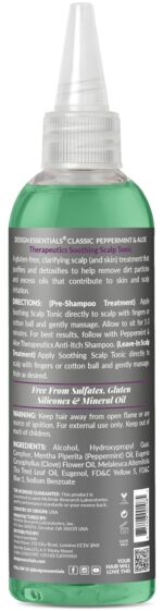 Peppermint & Aloe Scalp Tonic for Braids and Wigs - Image 2