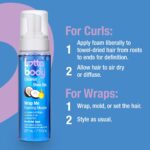 Lottabody Wrap Me Mousse: Moisture-Rich Curl Definer for All Hair Types - Image 4