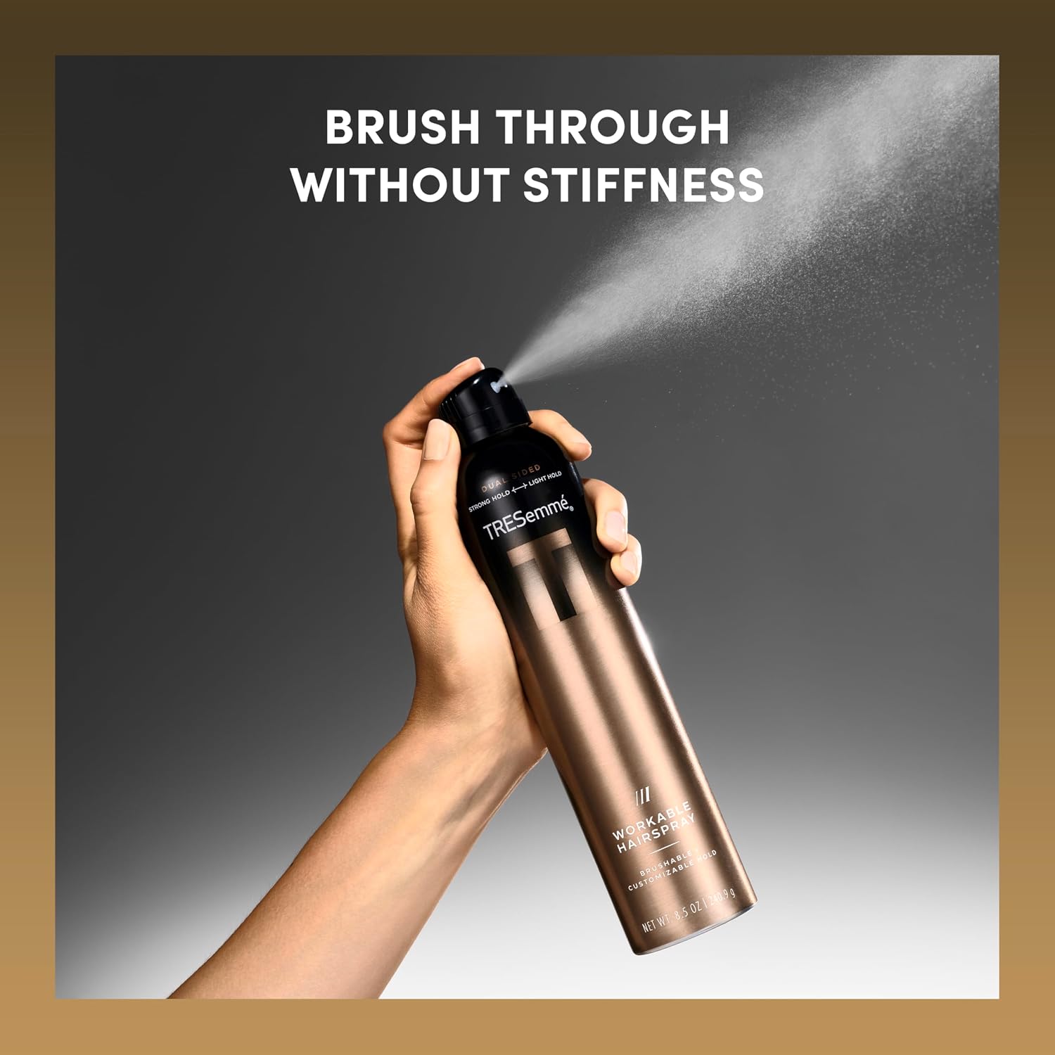 TRESemmé A-LIST Hairspray: Brushable, Customizable Hold for All Hair Types - Image 2