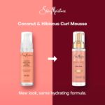 SheaMoisture Coconut & Hibiscus Curl Mousse for Frizz Control - Image 3