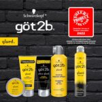 Got2b Ultra Glued Hair Gel Set: Strong Hold, No Flake - Image 2