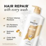 Pantene Daily Moisture Renewal Conditioner for Healthy, Hydrated Hair - Image 2
