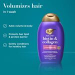 OGX Biotin & Collagen Conditioner for Lasting Volume and Body - Image 3