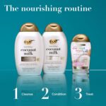 OGX Coconut Milk Conditioner: Hydrating, Paraben & Sulfate-Free Formula - Image 4