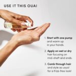 OUAI Hair Oil: Frizz Control, Shine, and Split End Defense. - Image 3