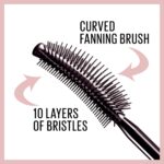 Maybelline Lash Sensational Mascara: Lengthening, Volumizing, Brownish Black. - Image 4
