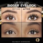 L'Oreal Paris Panorama Mascara: Volumizing, Lengthening, Smudge-Resistant Black 0.33 Fl Oz - Image 4