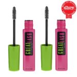 Maybelline Great Lash Volumizing Mascara, 2 Count, Very Black - Image 2