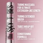 Maybelline Lash Sensational Sky Tubes Mascara: 24HR Lengthening, Very Black. - Image 3