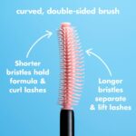 e.l.f. Lash 'N Roll Mascara: Lifts, Separates, Vegan-Friendly Black. - Image 4