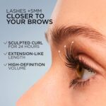 L'Oreal Paris Waterproof Mascara for Length, Volume, and Curl - Image 3