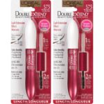 L'Oreal Double Extend Tubing Mascara: Lengthening, Smudgeproof, Pack of 2 - Image 2