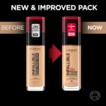 L'Oreal Infallible 32HR Lightweight Foundation, 411 Beige Ivory. - Image 2