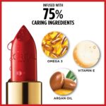 L'Oreal Paris Creamy Satin Lipstick with Argan Oil, Ballerina Shoes - Image 3