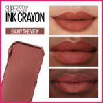 Maybelline Super Stay Ink Crayon Lipstick, 8-Hour Matte Red Brown - Image 3