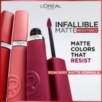 L'Oreal Infallible Matte Liquid Lipstick, 16-Hour Wear, First Move 665 - Image 3