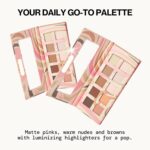 Pacifica Pink Nudes Eyeshadow Palette: 10 Blendable, Longwearing Shades - Image 2