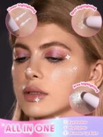SHEGLAM Crystal Jelly Glaze Stick: Long-Lasting Shimmer Eyeshadow - Image 2