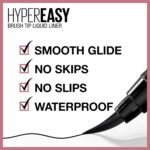 Maybelline Hyper Easy Waterproof Liquid Eyeliner, Pitch Black. - Image 2