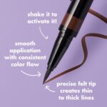 e.l.f. H2O Proof Eyeliner Pen: Waterproof, Bold, Vegan & Long-Lasting. - Image 3