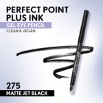 COVERGIRL Matte Jet Black Gel Eye Pencil, Vegan, Long-Lasting - Image 2