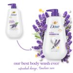 Dove 24hr Hydrating Body Wash with Lavender & Chamomile - Image 3