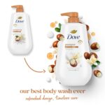 Dove Moisturizing Body Wash with Shea Butter & Vanilla, 30.6 oz - Image 3