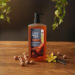 DOVE MEN Bourbon Vanilla Hazelnut Body Wash: Sulfate-Free 26oz - Image 2