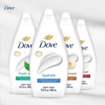 Dove 6-Pack Body Wash: Hydrate, Pamper, Care, Velvet Softness - Image 6