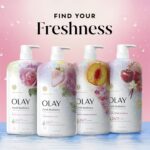 Olay Women's Body Wash: Fresh Radiance with Strawberry Mint Scent - Image 8