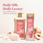 Caress Daily Silk Body Wash: Peach & Orange Blossom, 4 Pack - Image 5