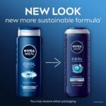 NIVEA MEN 3-in-1 Refreshing Body Wash, Menthol & Yuzu, 3-Pack - Image 2