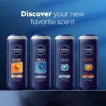 NIVEA MEN 3-in-1 Refreshing Body Wash, Menthol & Yuzu, 3-Pack - Image 7