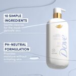 Dove Fragrance-Free Serum Body Wash for Sensitive Skin, 18.5 oz - Image 3