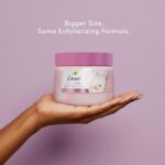 Dove Himalayan Salt & Rose Oil Scrub: Exfoliate & Nourish Skin - Image 3