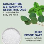Dr Teal's Epsom Salt Scrub: Relaxing Eucalyptus & Spearmint Trio - Image 2