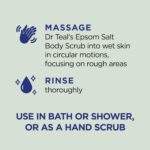 Dr Teal's Epsom Salt Scrub: Relaxing Eucalyptus & Spearmint Trio - Image 3
