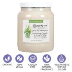Organic Sugar Scrub: Vegan Exfoliant with Green Tea Lemongrass - Image 3