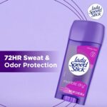 Lady Speed Stick: 72-Hour Odor Protection, Shower Fresh, 4-Pack - Image 2