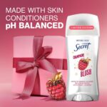 Secret Fresh Antiperspirant: 72hr Odor Protection, Champagne Blush Scent - Image 6