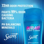 Secret Outlast Women’s Deodorant: 72-Hour Odor Protection, 2-Pack - Image 2