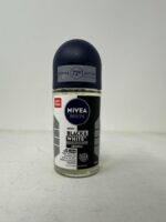 Nivea Men Black & White Roll-On: 72H Protection, Travel Size. - Image 2
