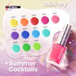 Vibrant Beetles Nail Polish Set: 12 Quick-Dry Colors for Spring. - Image 2